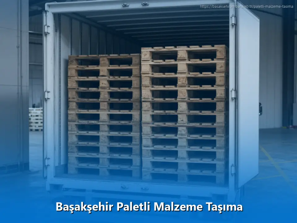 Başakşehir Paletli Malzeme Taşıma